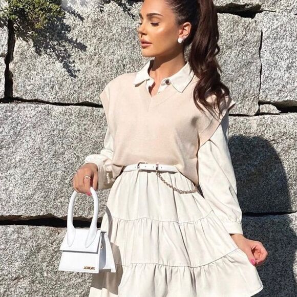 Zara Jackets & Blazers - Zara Cropped Vest size Medium